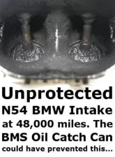 Burger Motorsports Dual BMS Turbo Double Baffle Oil Catch Can Vacuum & Boost BMW N54 2006-2013                                     - BMS-CATCH-N54 - Image 3