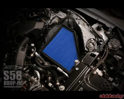 Burger Motorsports Drop-In Air Filters BMW G8X M2|M3|M4 S58 2020-2025 - BMS-DIPAF-BMWS58