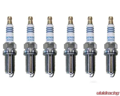 Burger Motorsports Denso 5346 IKH24 "1 Step" High Performance Spark Plug|6 Pack - BMS-DENSO-IKH24-5346-6PACK