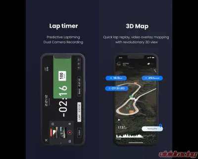 Burger Motorsports Dragy GPS Performance Meter & Lap Timer for Cars - BMS-DRG70-C
