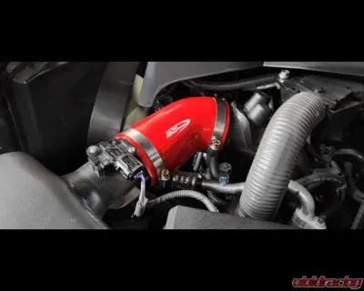Burger Motorsports Dual Silicone Intake Pipe  Toyota Tundra|Sequoia 2.4L Turbo 2022-2025 - BMS-DSIPU-TAC