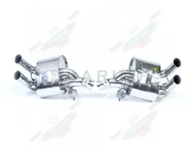 Larini 'Club Sport' Exhaust Rear Boxes w/ Valve Control Ferrari California 2009-2014