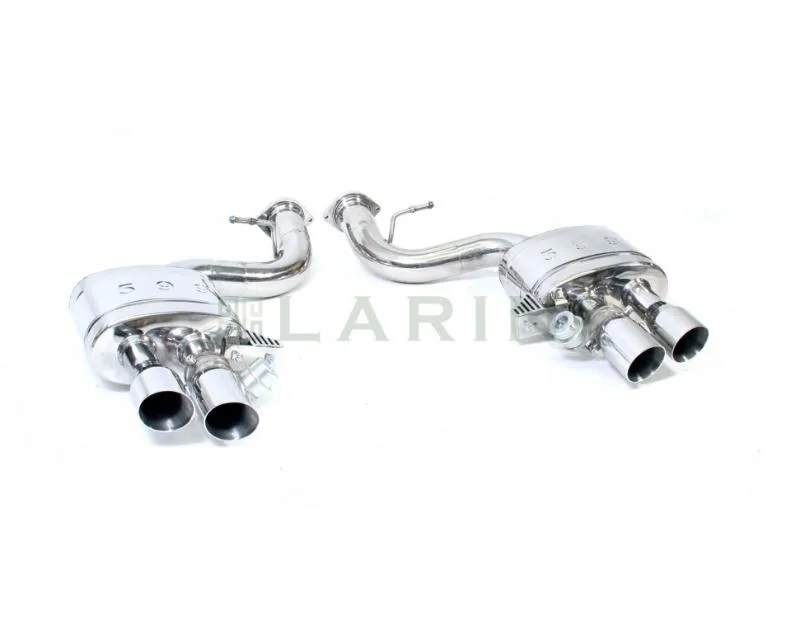 Larini Secondary 'Club Sport' Exhaust Rear Boxes w/ Valve Control Ferrari 599 GTB 2006-2011 - LA0116CSRSVC