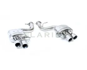 Larini Secondary 'Club Sport' Exhaust Rear Boxes w/ Valve Control Ferrari 599 GTB 2006-2011