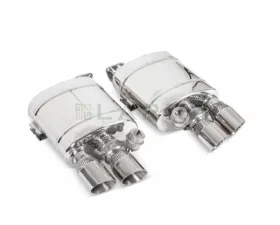 Larini 'Club Sport' Exhaust Rear Boxes w/ Valve Control Ferrari 550 Maranello | 575M 1996-2006