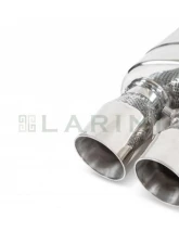 Larini 'Club Sport' Exhaust Rear Boxes w/ Valve Control Ferrari 550 Maranello | 575M 1996-2006                                     - LA0140CSRSVC - Image 2