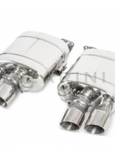 Larini 'Club Sport' Exhaust Rear Boxes w/ Valve Control Ferrari 550 Maranello | 575M 1996-2006                                     - LA0140CSRSVC - Image 4