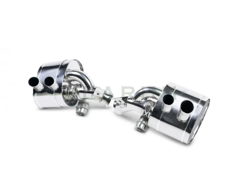 Larini 'Club Sport' Exhaust Rear Boxes w/ Valve Control Ferrari California T 2014-2018 - LA0155CSRSVC
