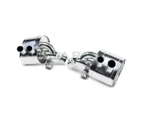 Larini 'Club Sport' Exhaust Rear Boxes w/ Valve Control Ferrari California T 2014-2018