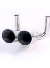Larini 'Slash Cut' Exhaust Tail Pipes Lamborghini Murcielago 2002-2006                                     - LA0201SLASTP - Image 6