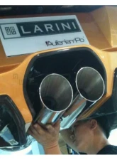 Larini 'Slash Cut' Exhaust Tail Pipes Lamborghini Murcielago 2002-2006                                     - LA0201SLASTP - Image 2