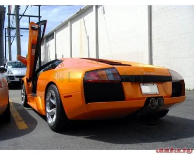 Larini 'Slash Cut' Exhaust Tail Pipes Lamborghini Murcielago 2002-2006 - LA0201SLASTP