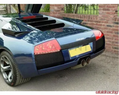 Larini 'Slash Cut' Exhaust Tail Pipes Lamborghini Murcielago 2002-2006 - LA0201SLASTP