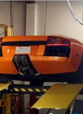 Larini 'Slash Cut' Exhaust Tail Pipes Lamborghini Murcielago 2002-2006                                     - LA0201SLASTP - Image 5