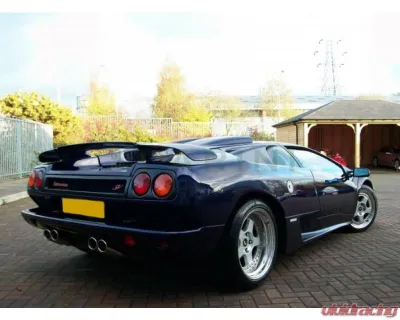 Larini 'Slash Cut' Exhaust Tail Pipes (x4 Tips) Lamborghini Diablo 5.7 1990-2000 - LA0220SLTP4