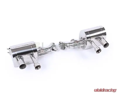 Larini 'Club Sport' Exhaust Rear Boxes w/ Valve Control Ferrari FF 2011-2016 - LA0255CSRSVC