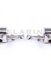 Larini 'Club Sport' Exhaust Rear Boxes w/ Valve Control Ferrari FF 2011-2016                                     - LA0255CSRSVC - Image 2