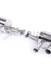Larini 'Club Sport' Exhaust Rear Boxes w/ Valve Control Ferrari FF 2011-2016                                     - LA0255CSRSVC - Image 3