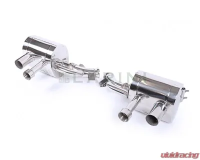 Larini 'Club Sport' Exhaust Rear Boxes w/ Valve Control Ferrari FF 2011-2016 - LA0255CSRSVC