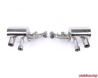 Larini 'Club Sport' Exhaust Rear Boxes w/ Valve Control Ferrari FF 2011-2016 - LA0255CSRSVC