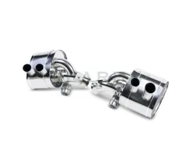 Larini 'Club Sport' Exhaust Rear Boxes w/ E-Valve Control Ferrari Portofino 2018-2020
