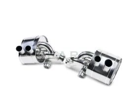 Larini 'Club Sport' Exhaust Rear Boxes w/ Valve Control Ferrari GTC4 Lusso T 2017-2020