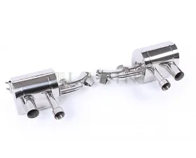 Larini 'Club Sport' Exhaust Rear Boxes w/ Valve Control Ferrari GTC4 Lusso V12 2016-2021