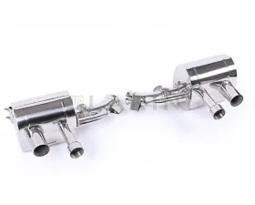 Larini 'Club Sport' Exhaust Rear Boxes w/ Valve Control Ferrari 812 Superfast 2017-2022