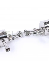 Larini 'Club Sport' Exhaust Rear Boxes w/ Valve Control Ferrari 812 Superfast 2017-2022                                     - LA3295CSRSVC - Image 3