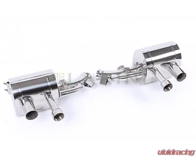 Larini 'Club Sport' Exhaust Rear Boxes w/ Valve Control Ferrari 812 Superfast 2017-2022 - LA3295CSRSVC