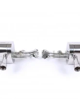 Larini 'Club Sport' Exhaust Rear Boxes w/ Valve Control Ferrari 812 Superfast 2017-2022                                     - LA3295CSRSVC - Image 2