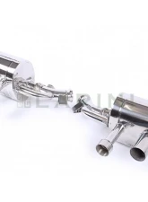Larini 'Club Sport' Exhaust Rear Boxes w/ Valve Control Ferrari 812 Superfast 2017-2022                                     - LA3295CSRSVC - Image 3