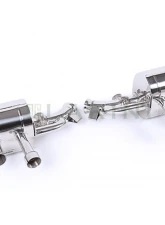 Larini 'Club Sport' Exhaust Rear Boxes w/ Valve Control Ferrari F12 Berlinetta 2011-2017                                     - LA3435CSRSVC - Image 3