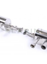 Larini 'Club Sport' Exhaust Rear Boxes w/ Valve Control Ferrari F12 Berlinetta 2011-2017                                     - LA3435CSRSVC - Image 3