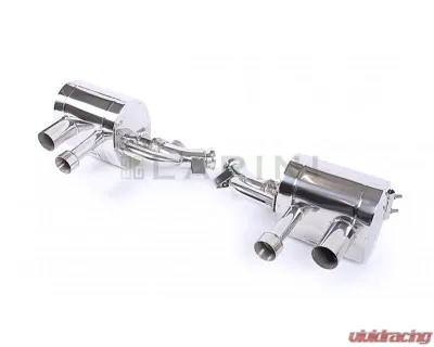 Larini 'Club Sport' Exhaust Rear Boxes w/ Valve Control Ferrari F12 Berlinetta 2011-2017 - LA3435CSRSVC