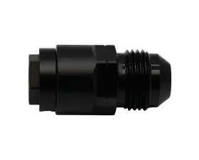 Deatschwerks Black 8AN Male Flare to 5/16 Inch Female EFI Quick Connect Adapter