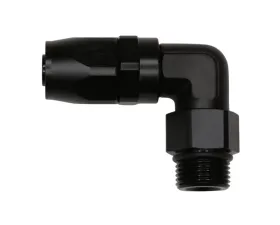 Deatschwerks Anodized Matte Black 10AN ORB Female Swivel 90-Degree Hose End CPE