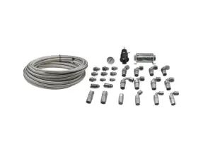 Deatschwerks Return Plumbing Kit CPE | 8AN Feed | 6AN Hemi | Dodge Charger 2006-2021