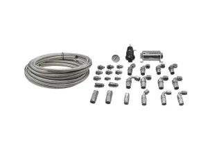 Deatschwerks Return Plumbing Kit  PTFE | 8AN Feed | 6AN Hemi | Dodge Challenger 2006-2021 - 6-614 - Image 5