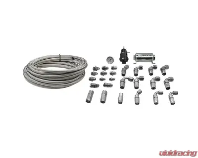 Deatschwerks Return Plumbing Kit PTFE | 8AN Feed | 6AN Hemi | Dodge Challenger 2006-2021 - 6-614