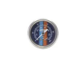 DeatschWerks Fuel Pressure Gauge Blue Face With DW Logo