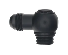 DeatschWerks 8AN ORB To 8AN Swivel Matte Black