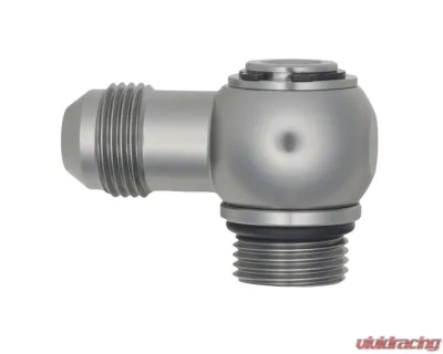 DeatschWerks 8AN ORB To 8AN Swivel DW Titanium - 6-02-0416