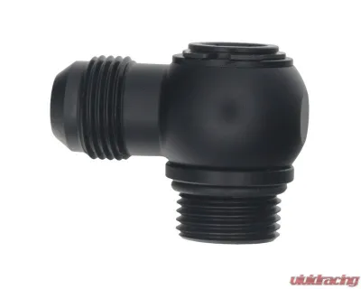 DeatschWerks 10AN ORB To 10AN Swivel Matte Black - 6-02-0417-B