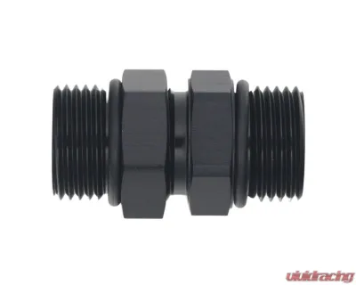 DeatschWerks 10AN ORB To 10AN ORB Adapter Matte Black - 6-02-0421-B