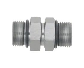 DeatschWerks 8AN ORB To 8AN ORB Adapter DW Titanium