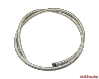 DeatschWerks 8AN SS Double Braided PTFE Hose 6ft - 6-02-0862-6