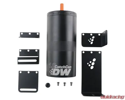 DeatschWerks 1 Liter Oil Catch Can Assembly - 8-05-OCC-1L