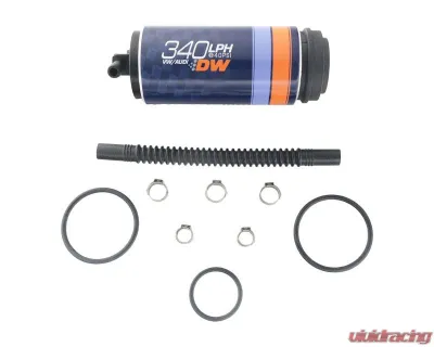 DeatschWerks DW340v Series In-Tank Fuel Pump With Install Kit Volkswagen | Audi 1.8t FWD - 9-354-1025