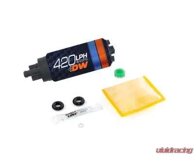 DeatschWerks DW420 Series In-Tank Fuel Pump With Install Kit Mitsubishi Eclipse | EVO 8/9 - 9-421-0847